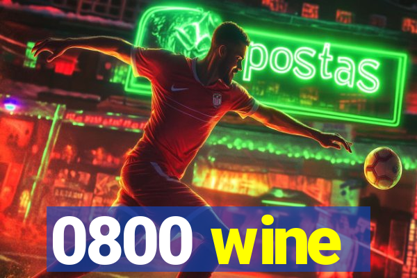 0800 wine